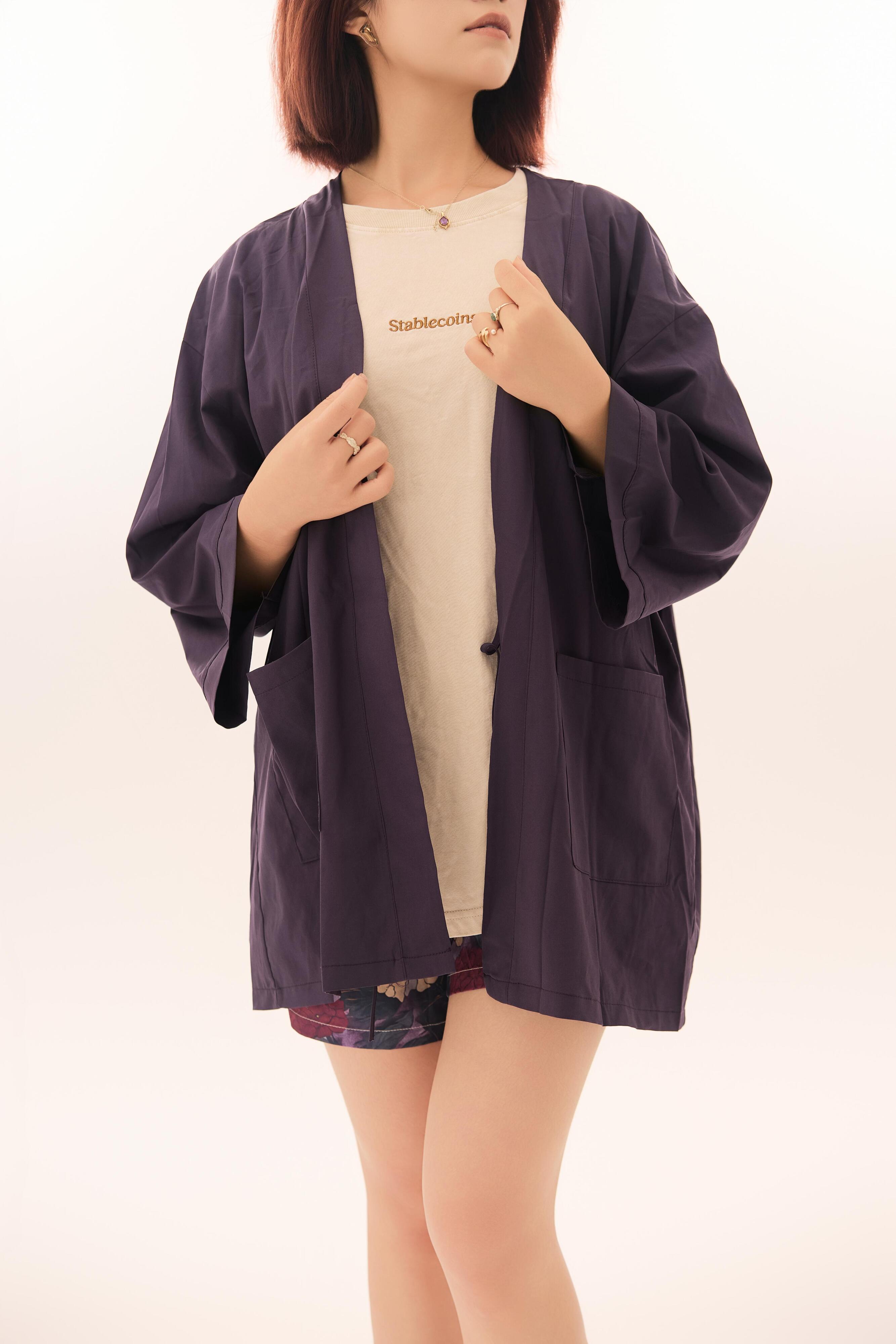 Perena Embroidered Yukata